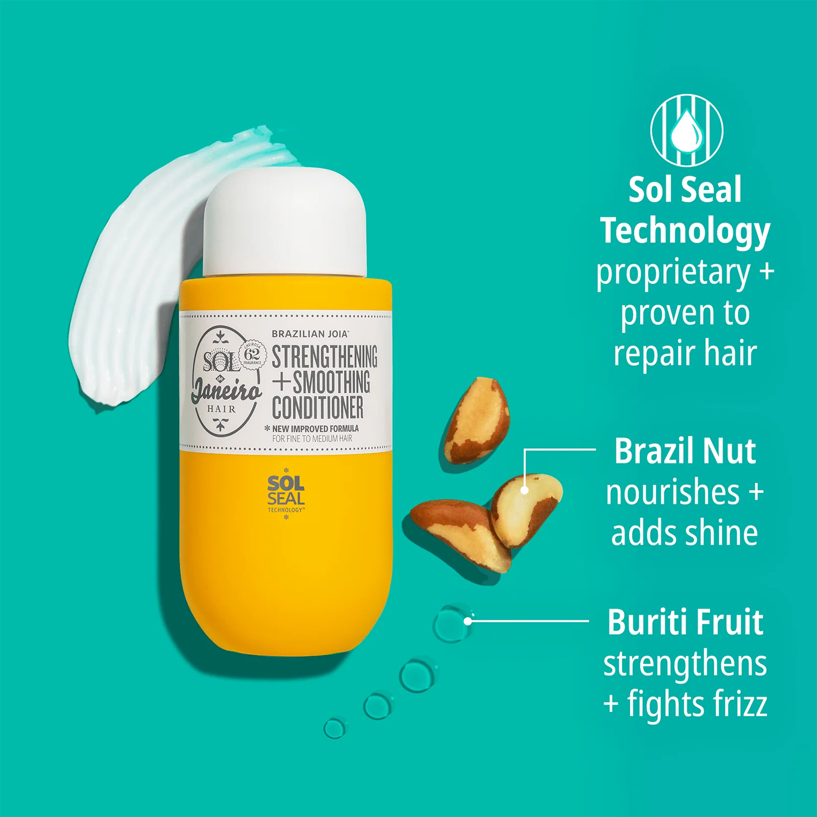 Brazilian Joia™ Strengthening + Smoothing Conditioner - Image 7